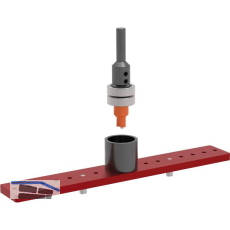 Bohrlehre-Set f�r D�belklemme