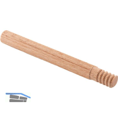 JOWE Riffelstab Buche/Ahorn 16x150mm mit Gewinde 15x19mm