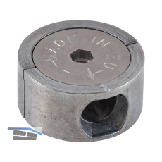 Exzentergeh�use Bohr � 35, H�he 17 mm, Zamak grau