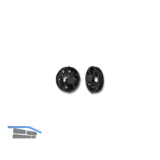 Einh�ngeverbinder KORFU fix, Kunststoff schwarz