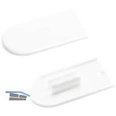 LAMELLO Cabineo Abdeckkappe, Kunststoff RAL 9003 signalwei�, VPE 100