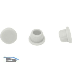 LAMELLO Clamex Abdeckkappen, Kunststoff RAL 9002 grauweiss, VPE 100