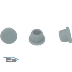 LAMELLO Clamex Abdeckkappen, Kunststoff RAL 7040 fenstergrau, VPE 100