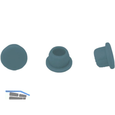 LAMELLO Clamex Abdeckkappen, Kunststoff RAL 7031 blaugrau, VPE 100