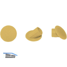 LAMELLO Clamex Abdeckkappen 45�, Kunststoff RAL 1014 elfenbein, Kiefer, VPE 100