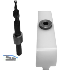 KEILVERBINDER Bohrlehre inklusive Senkbohrer