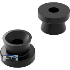 KEILVERBINDER-H�lse, Hartkunststoff schwarz