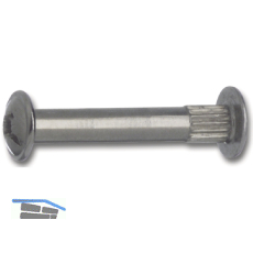 Verbindungsschraube - M4, Kreuzschlitz, �5, Holzst�rke 30-40, Zink vernickelt