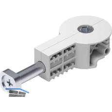 Arbeitsplattenverbinder Quick Tech 64 mm, Stahl/Kunststoff wei�grau