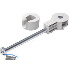 Arbeitsplattenverbinder Quick Tech Set 150 mm, Stahl/Kunststoff wei�grau