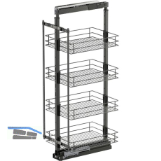 VS TAL Larder 3 Hochschrankauszug Set Classic KB 400 mm Lava