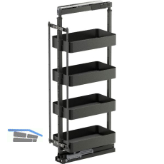 VS TAL Larder 3 Hochschrankauszug Set Planero KB 300 mm Lava