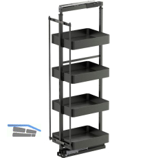VS TAL Larder 4 Hochschrankauszug Set Planero KB 400 mm Lava