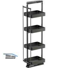 VS TAL Larder 5 Hochschrankauszug Set Planero KB 400 mm Lava