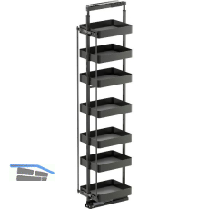 VS TAL Larder 7 Hochschrankauszug Set Planero KB 400 mm Lava