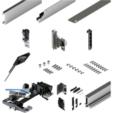 HAWA Concepta III Set, 35 Push links, T�rh�he 1900 - 2700 mm