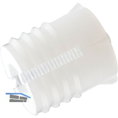 Spezial-Kunststoffmuffe, M6 L�nge 13 mm, Bohr �10 mm, Kunststoff natur