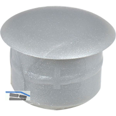 Abdeckkappe f�r Blindl�cher, Au�en-� 10, Schaft-� 5, Kunststoff silber RAL 9006
