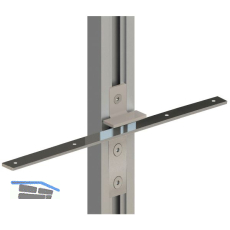 VOLPATO Stili Korpustr�ger, Aluminium schwarz eloxiert