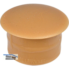 Abdeckkappe f�r Blindl�cher, Au�en-� 10, Schaft-� 7, Kunststoff Buche natur