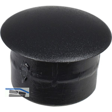 Abdeckkappe f�r Blindl�cher, Au�en-� 10, Schaft-� 6, Kunststoff schwarz RAL 9005