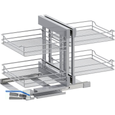 VS COR Flex Eckauszug Set Classic KB 1200 mm Silber