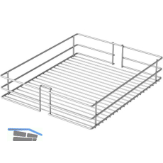 VS TAL Larder Ablage Classic 2er-Set KB 400 mm Silber