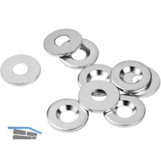 Metallscheibe mit Senkbohrung � 15 mm