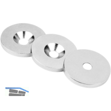 Metallscheibe mit Senkbohrung � 27 mm