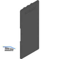 BLUM LEGRABOX Abdeckkappe innen, H�he M/C/F/K, Oriongrau