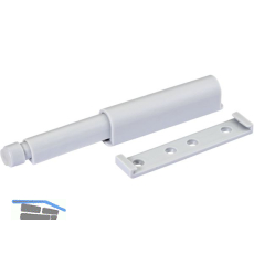 MACO Druckfederschnapper, mit D�mpfer, Hub 40, Kunststoff grau