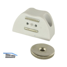 Magnetschnapper FA inkl. Gegenst�ck rund mit einem Schraubloch, HK 4kg, KS wei�