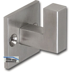 Mantelhaken Tazumal Breite 30 mm, H�he 35 mm, Edelstahl geb�rstet