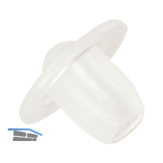 TD6 T�ranschlagd�mpfer zum Einbohren, �10.5 x 2,4 Bohrma� �5 x 6 transparent