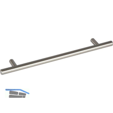 Griff Senna � 12 mm, LA 224 mm, Breite 288 mm, Stahl Edelstahl Effekt