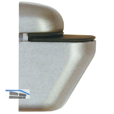 Tablar-Klemmtr�ger, Materialst�rke 4-26 mm, Zinkdruckguss Edelstahl Effekt