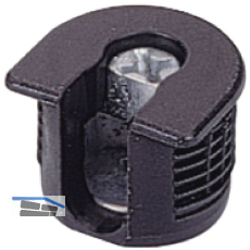 HETTICH VB 35 Exzenter-Verbindungsbeschlag Plattenst�rke 19 schwarz