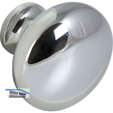 Knopf Pallas � 32 mm, Tiefe 27 mm, Zinkdruckguss verchromt poliert