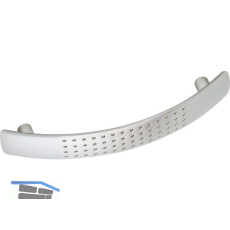 Griff Pharis LA 96 mm, Breite 124 mm, ZN verchromt matt