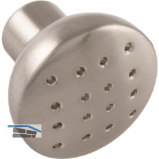 Knopf Pharis � 28 mm, Tiefe 24 mm, ZN Edelstahl Effekt