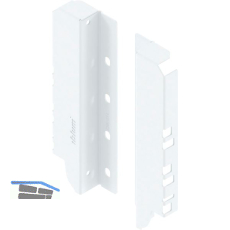 BLUM TANDEMBOX antaro R�ckwandhalter, H�he C, Seidenwei�