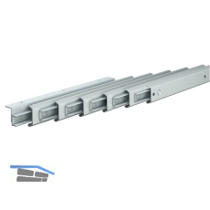 SOLIDO Ausziehtischf�hrung, Auszugsl�nge 1794 mm, 80 kg, Stahl verzinkt