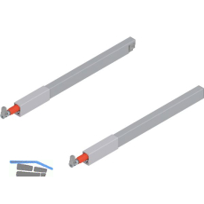 BLUM TANDEMBOX antaro L�ngsreling Set, NL 350, grau RAL 9006