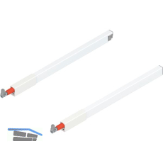 BLUM TANDEMBOX antaro L�ngsreling Set, NL 400, Seidenwei�