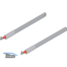 BLUM TANDEMBOX antaro L�ngsreling Set, NL 400, grau RAL 9006