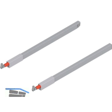 BLUM TANDEMBOX antaro L�ngsreling Set, NL 450, grau RAL 9006