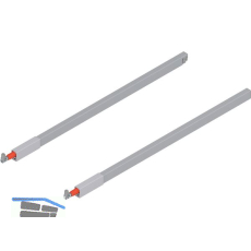 BLUM TANDEMBOX antaro L�ngsreling Set, NL 600, grau RAL 9006