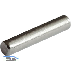 Steckbodentr�ger Stift, Bohr � 5 mm, L�nge 20 mm, Stahl vernickelt, VPE 100 ST