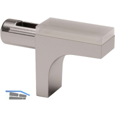 Glasbodentr�ger K-LINE steckbar 5 mm, Zamak vernickelt