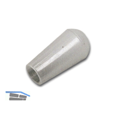 Aufsteckh�lse, Innen � 5 mm, Kunststoff transparent, VPE 100 ST